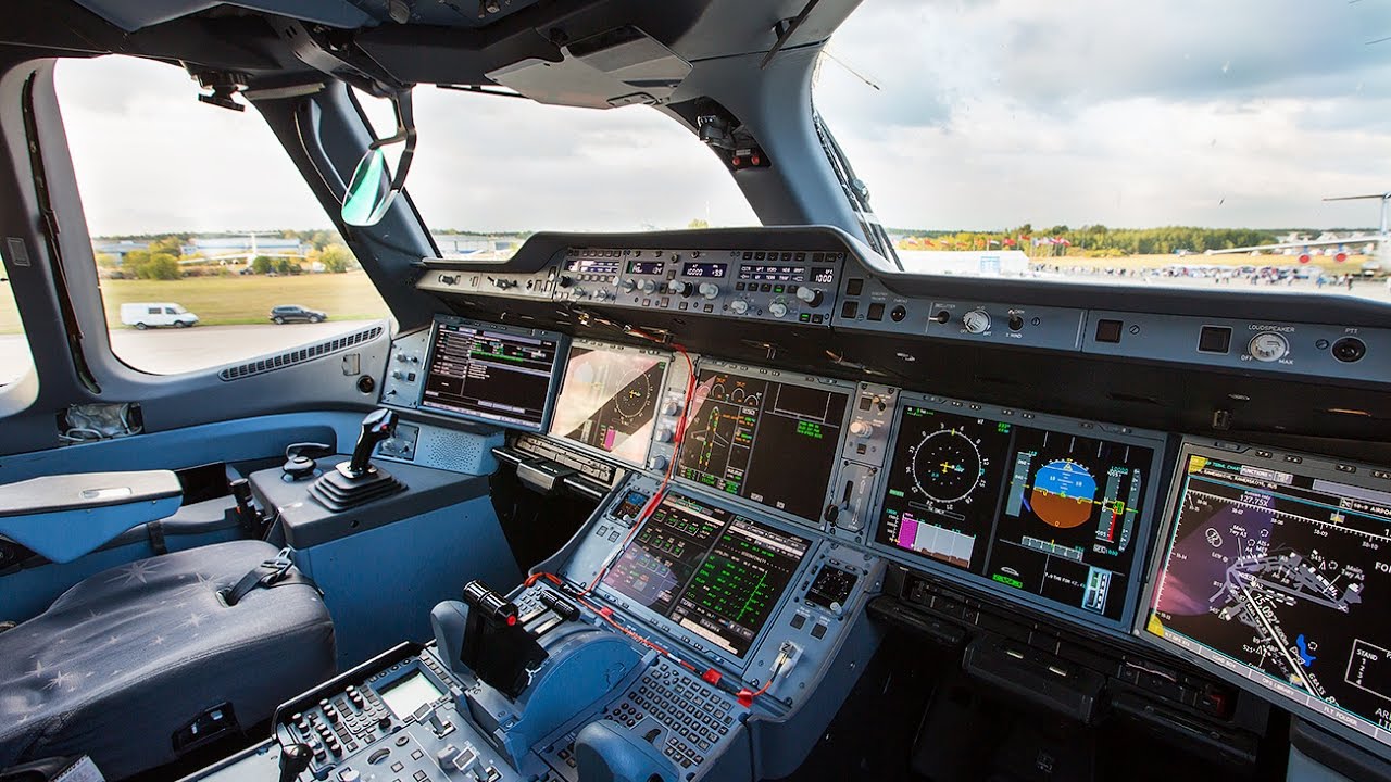 Airbus A350 Kokpit