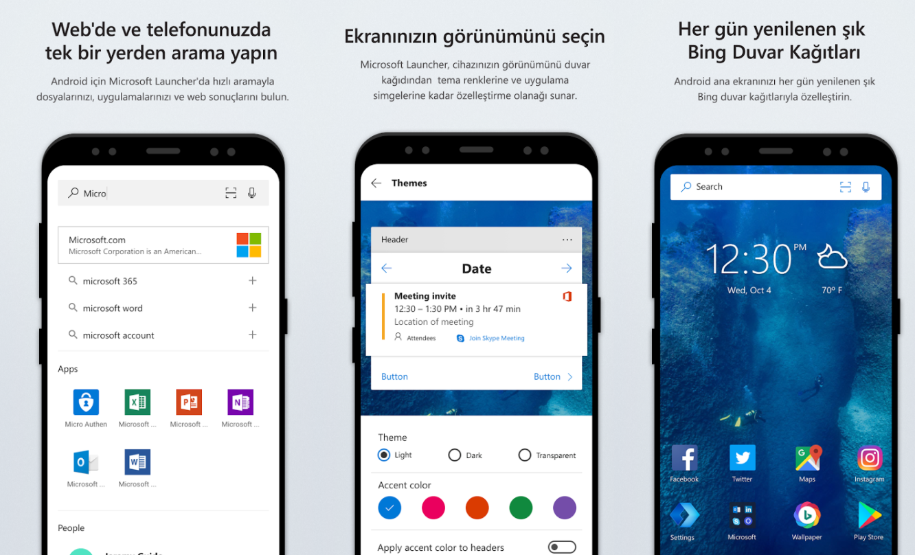 Microsoft Launcher -2