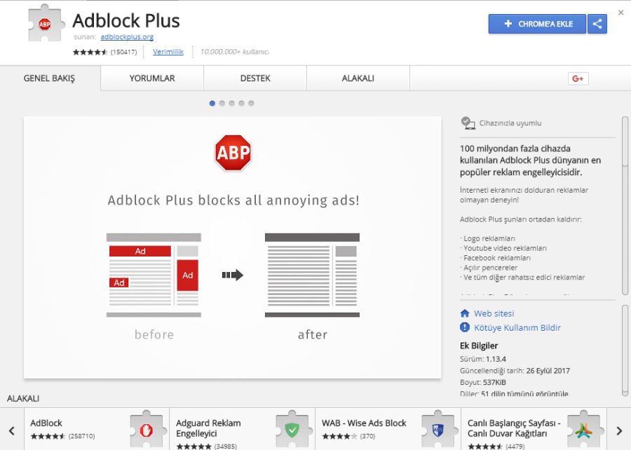 Sahte Adblock Plus