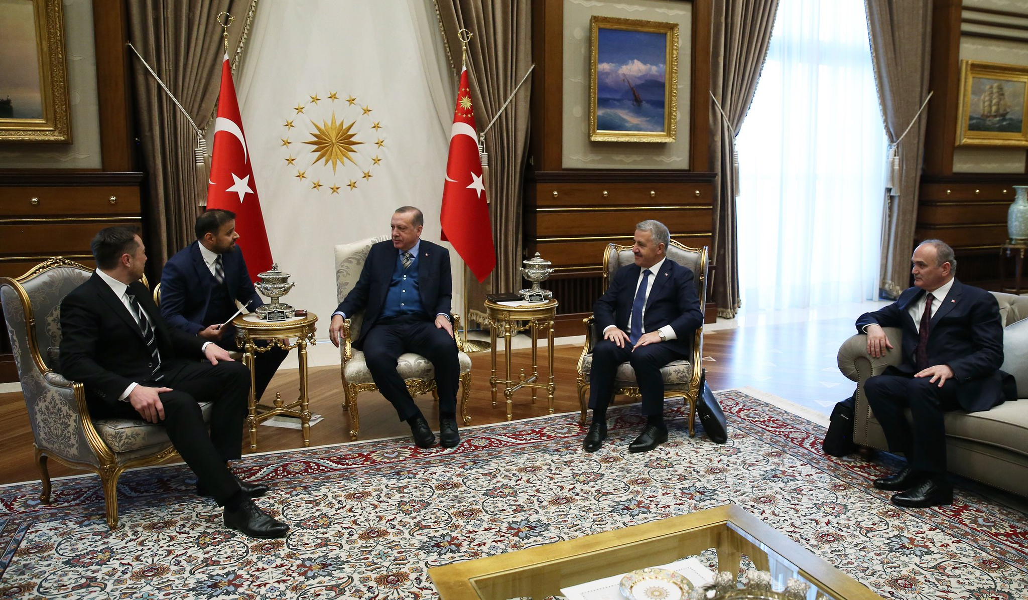 Elon Musk - Cumhurbaşkanı Erdoğan