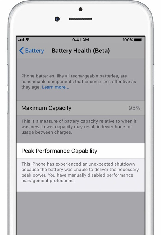 iPhone pil sağlığı