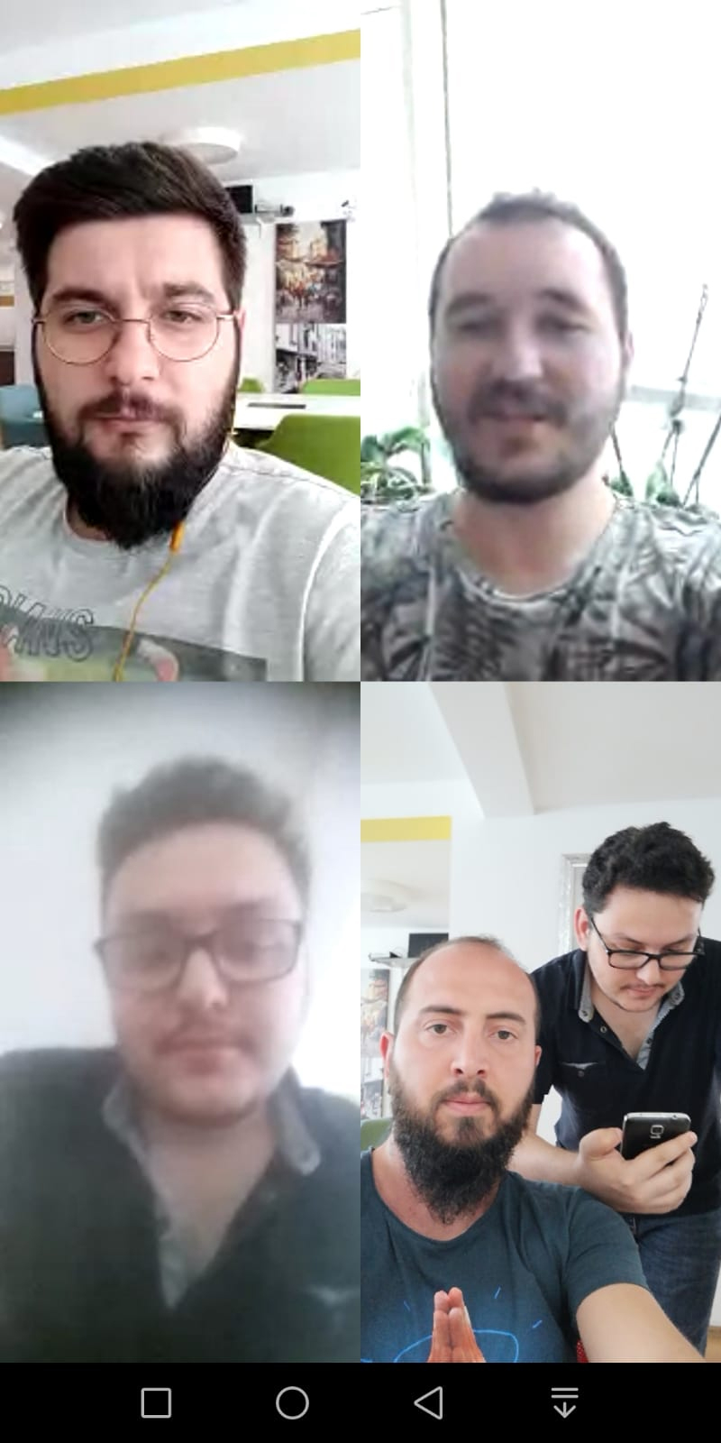 WhatsApp görüntülü grup