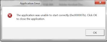 0xc00007b hatası