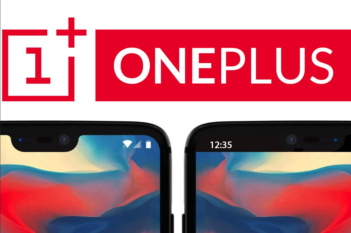 OnePlus 6 çentiği