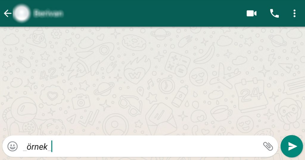 WhatsApp özellikleri