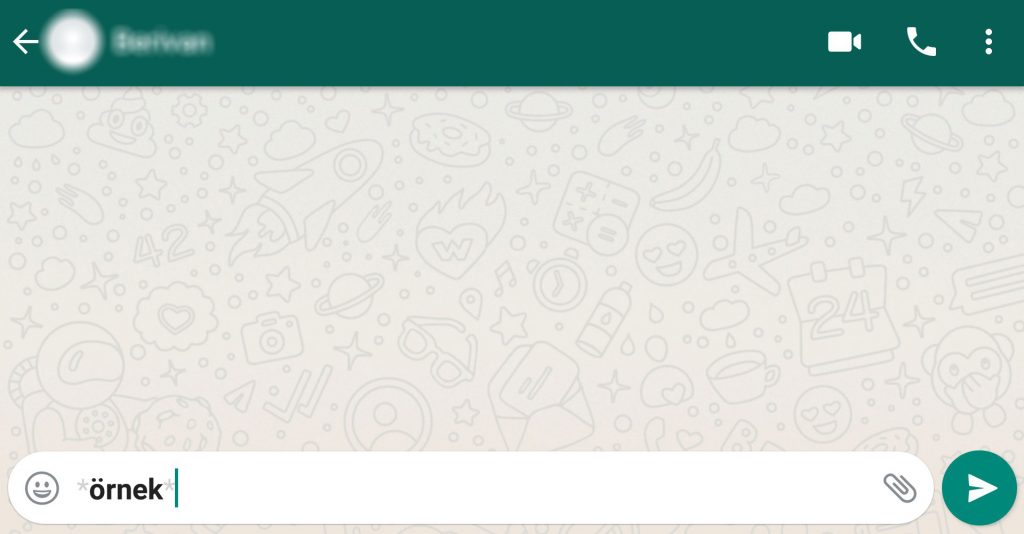 WhatsApp özellikleri