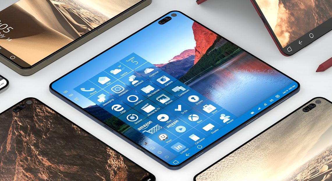 katlanabilir surface phone sdn