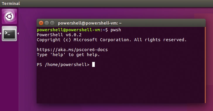 linux powershell 2
