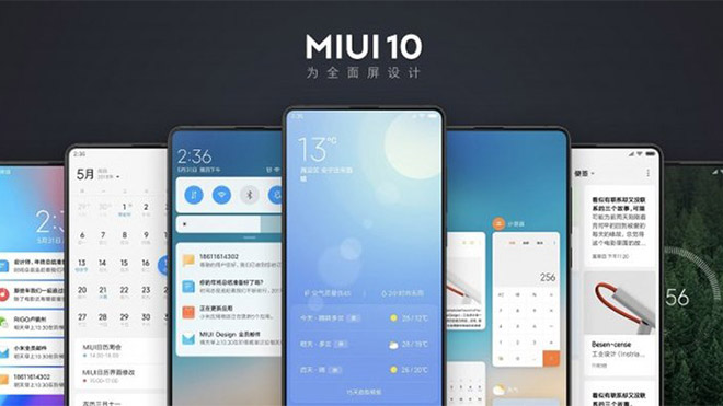 MIUI 10 güncellemesi
