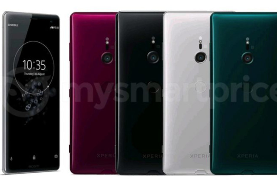 Sony Xperia XZ3 renk seçenekleri