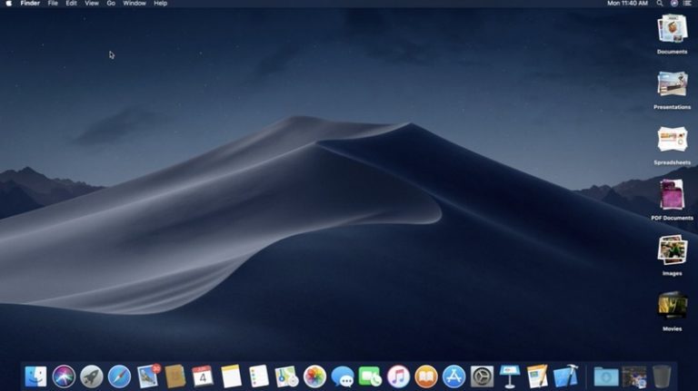 MacOs 10.14 Mojave özellikleri