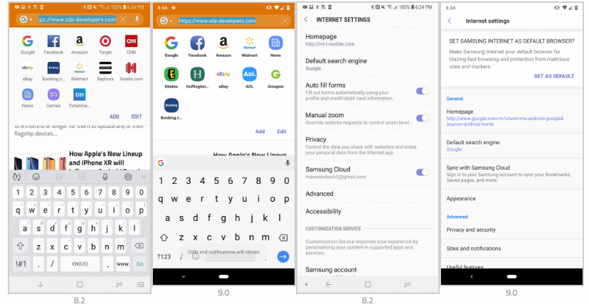 samsung internet tarayıcısı