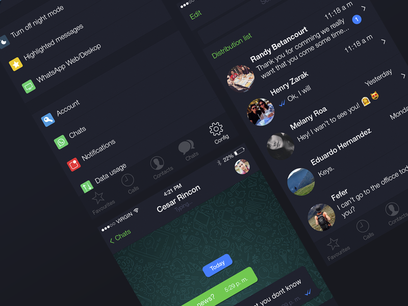 WhatsApp Karanlık Mod