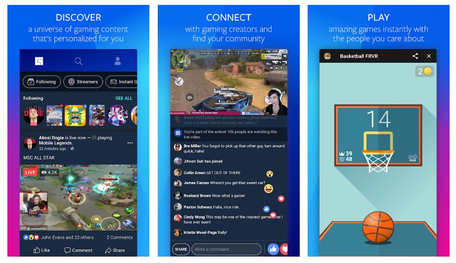 facebook gaming