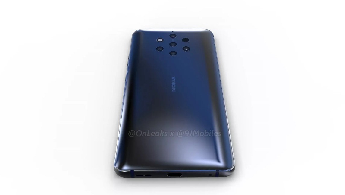 5 kameralı Nokia 9 Pureview