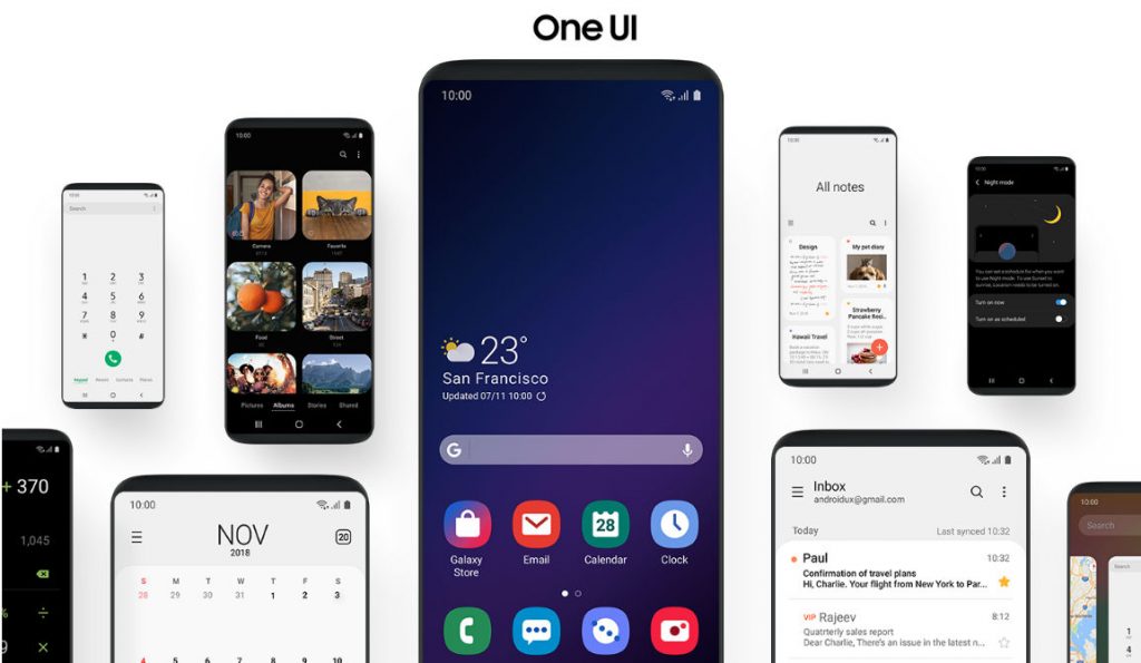 Samsung one uı güncellemesi alacak cihazlar