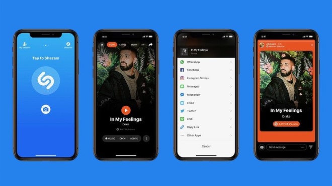 Shazam Instagram Hikayeler
