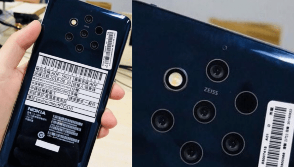 5 kameralı Nokia 9 özellikleri