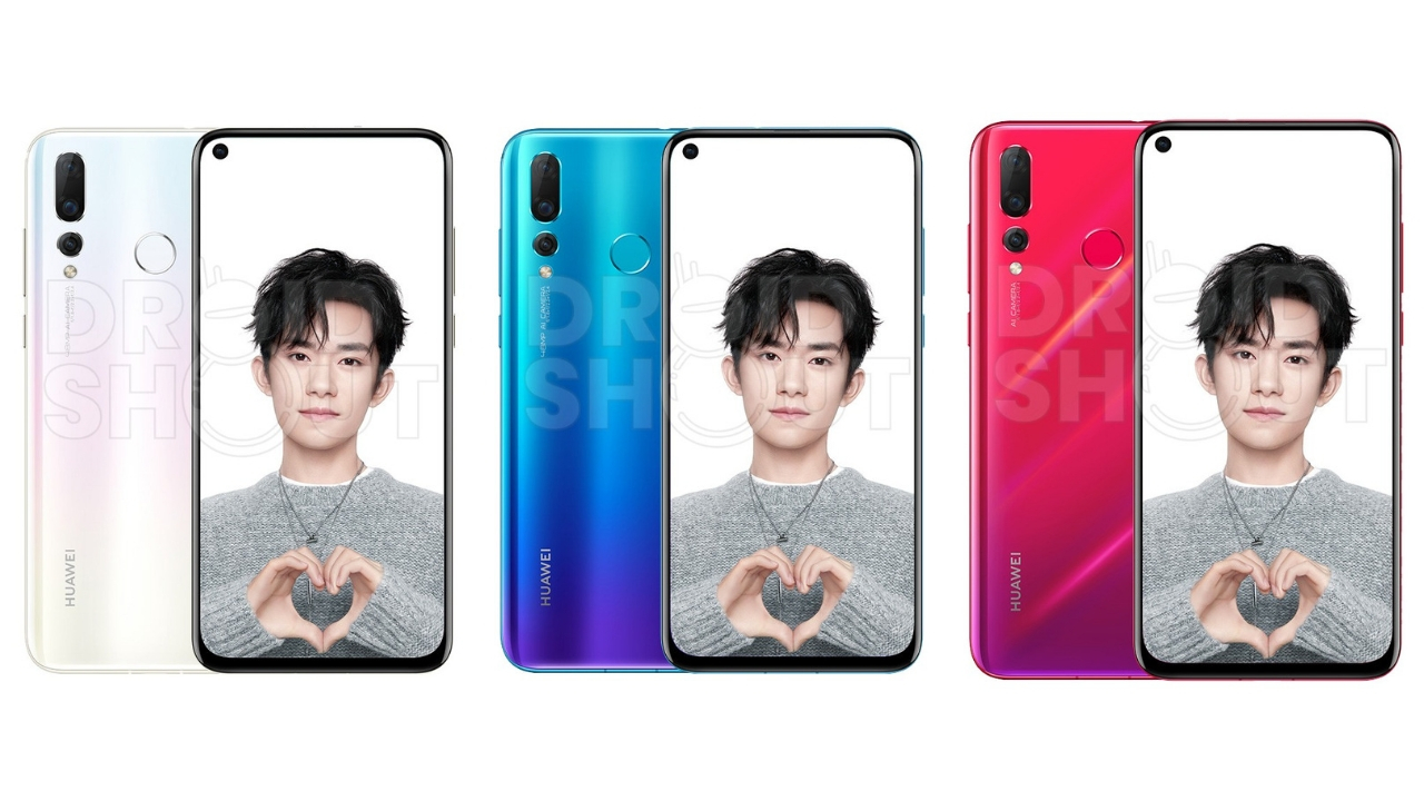 Huawei Nova 4 resmi görselleri sızdırıldı! SDN-1