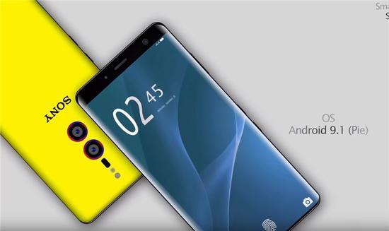 Sony Xperia XZ4 ekran tasarımı