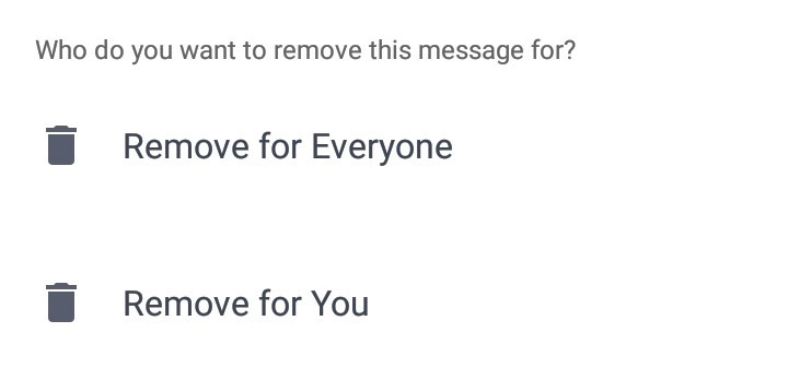 Facebook Messenger mesajları geri alma