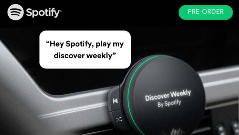Spotify, araç içi müzik çalar