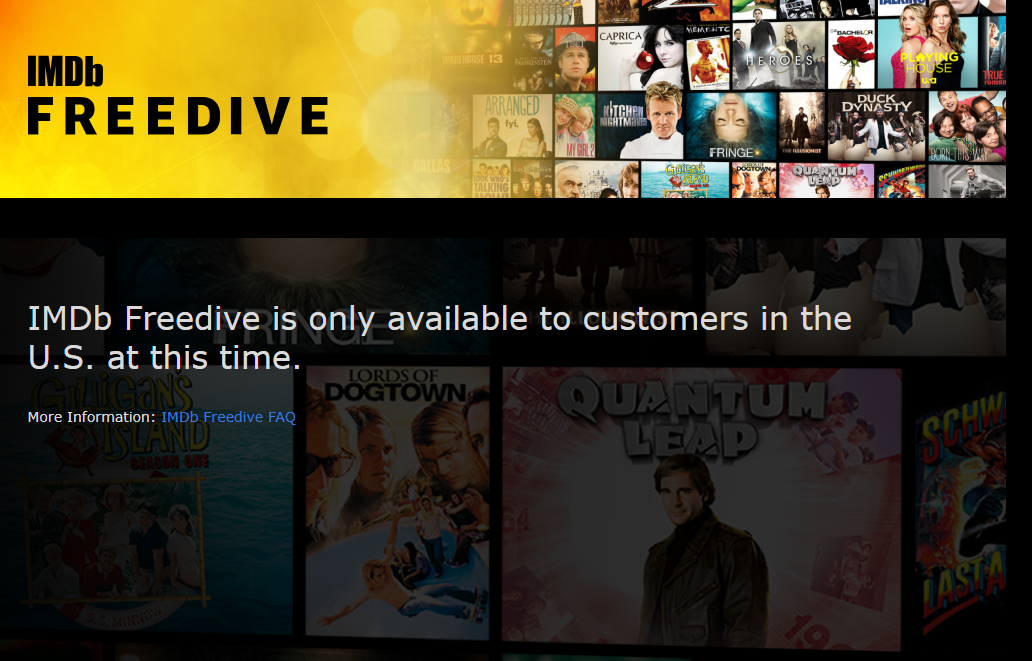 ücretsiz yayın platformu imdb freedive