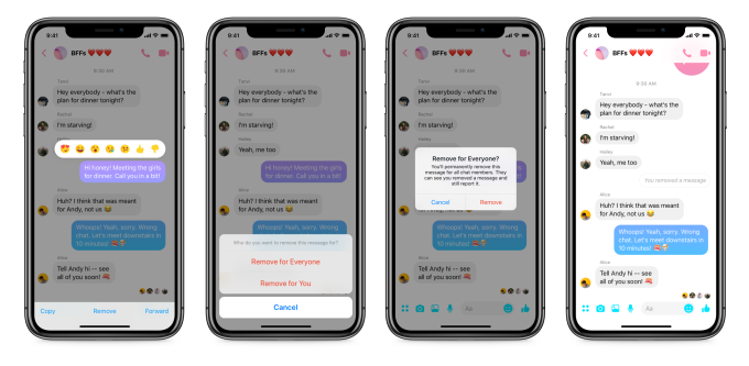 Facebook Messenger mesaj silme özelliğini sundu! SDN-2