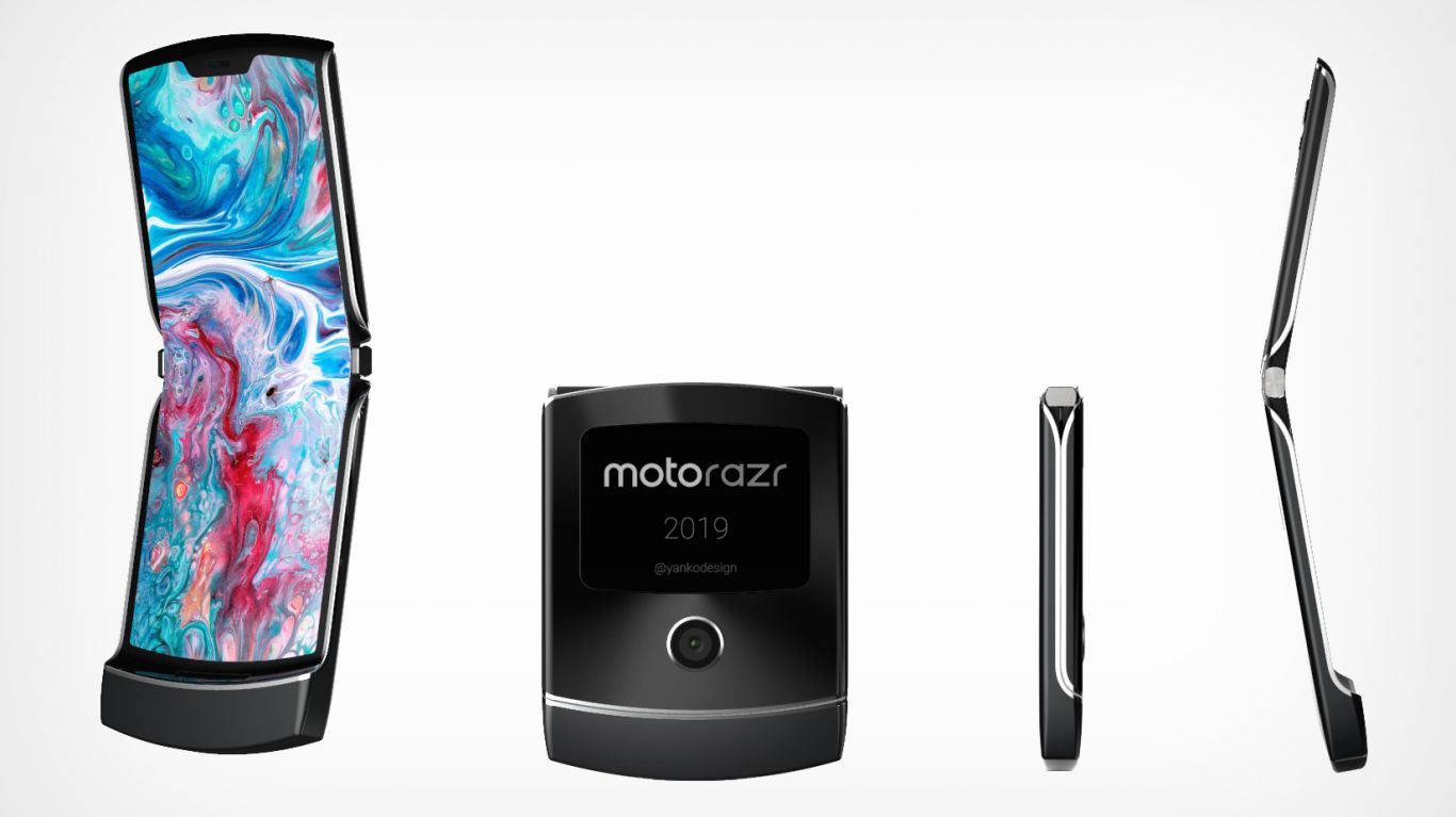 motorola, razr, katlanabilir telefon