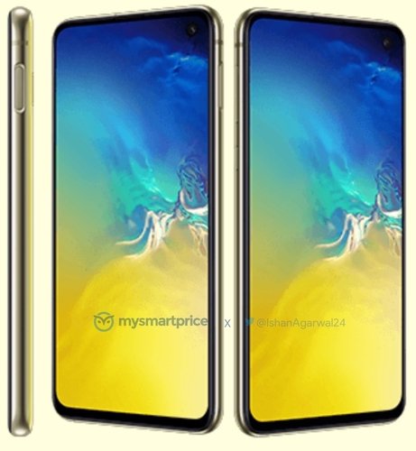 Sarı Galaxy S10