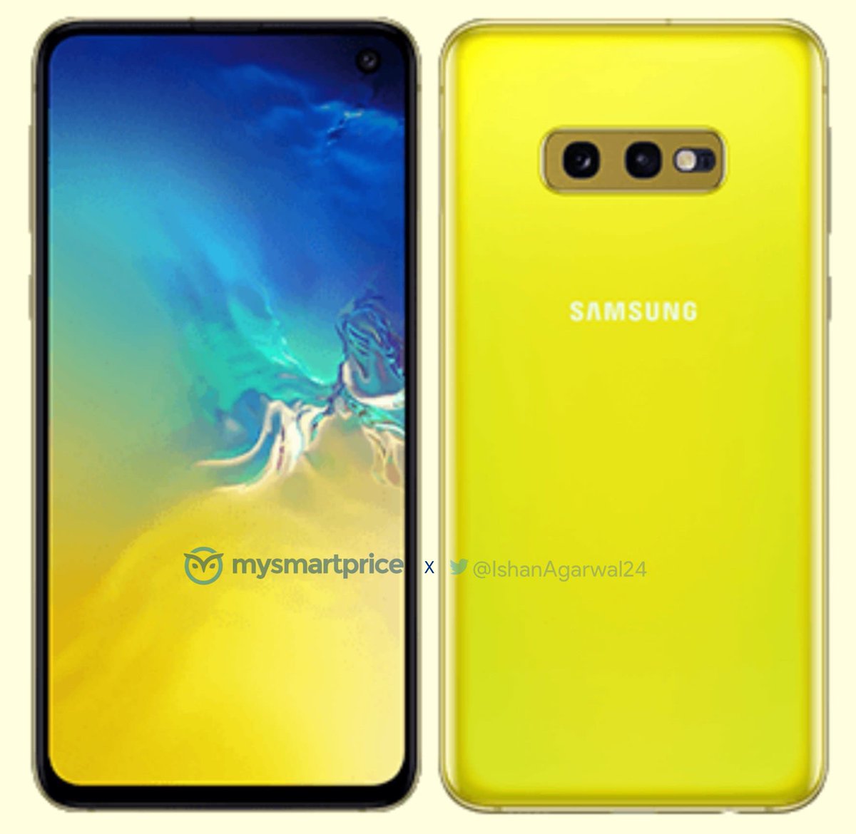 Sarı Galaxy S10