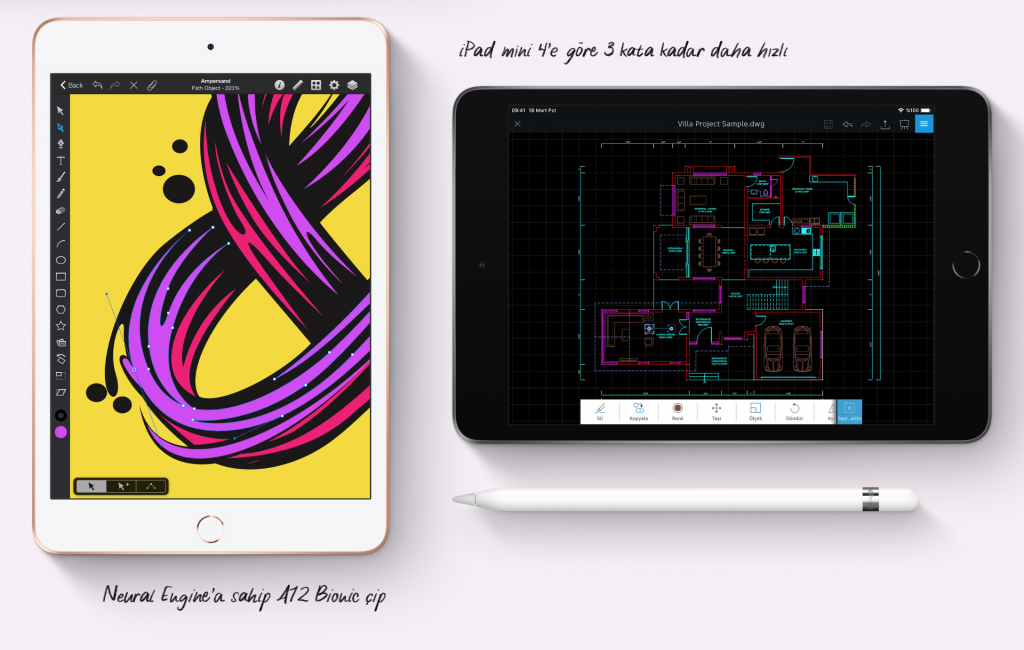 Apple iPad Mini 5 ve iPad Mini 4