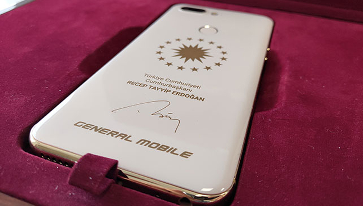 General Mobile Cumhurbaşkanı Erdoğan özel telefon