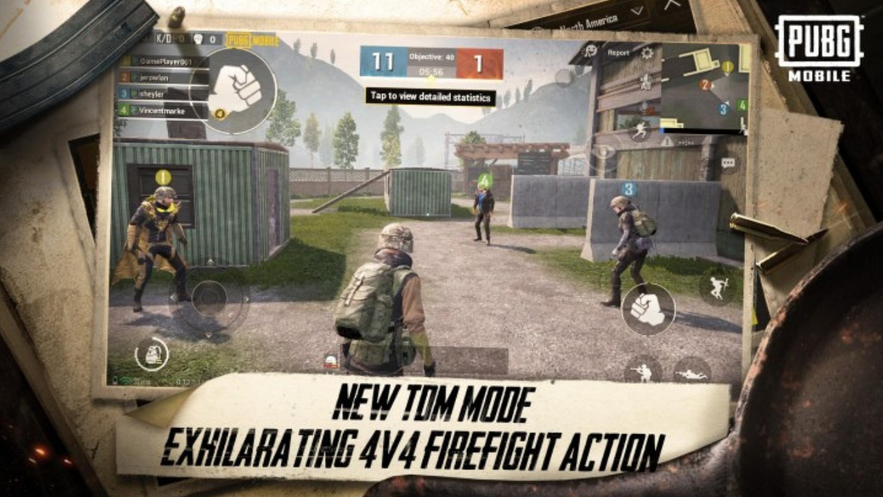 PUBG Mobile 4V4 TDM modu ile dikkatleri üstüne topladı! - ShiftDelete.Net