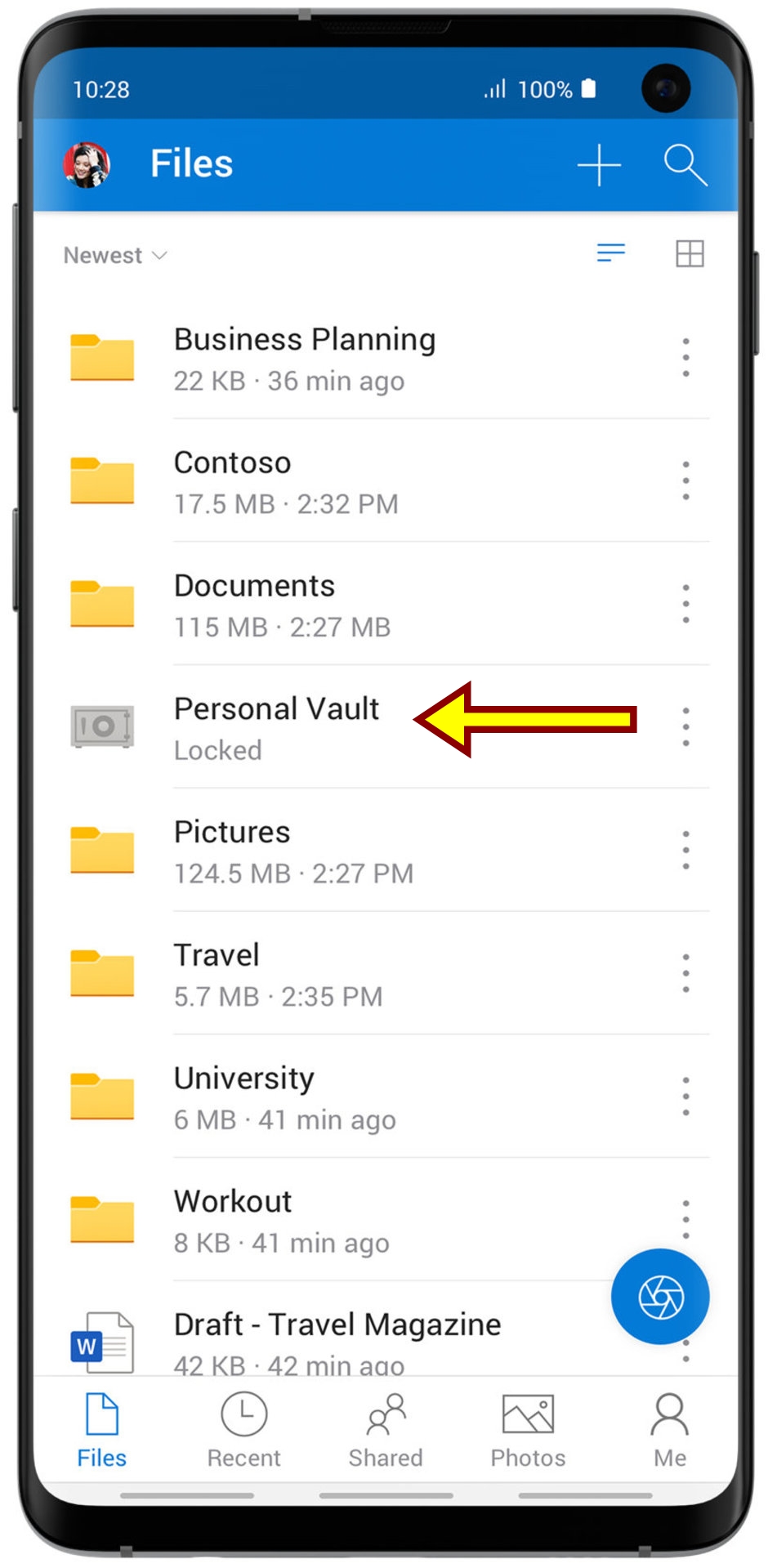 OneDrive dosya paylaşımı