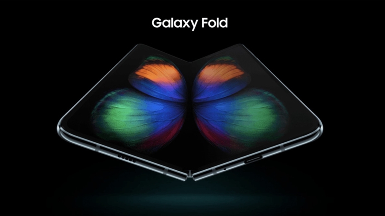 galaxy fold katlanabilir telefon