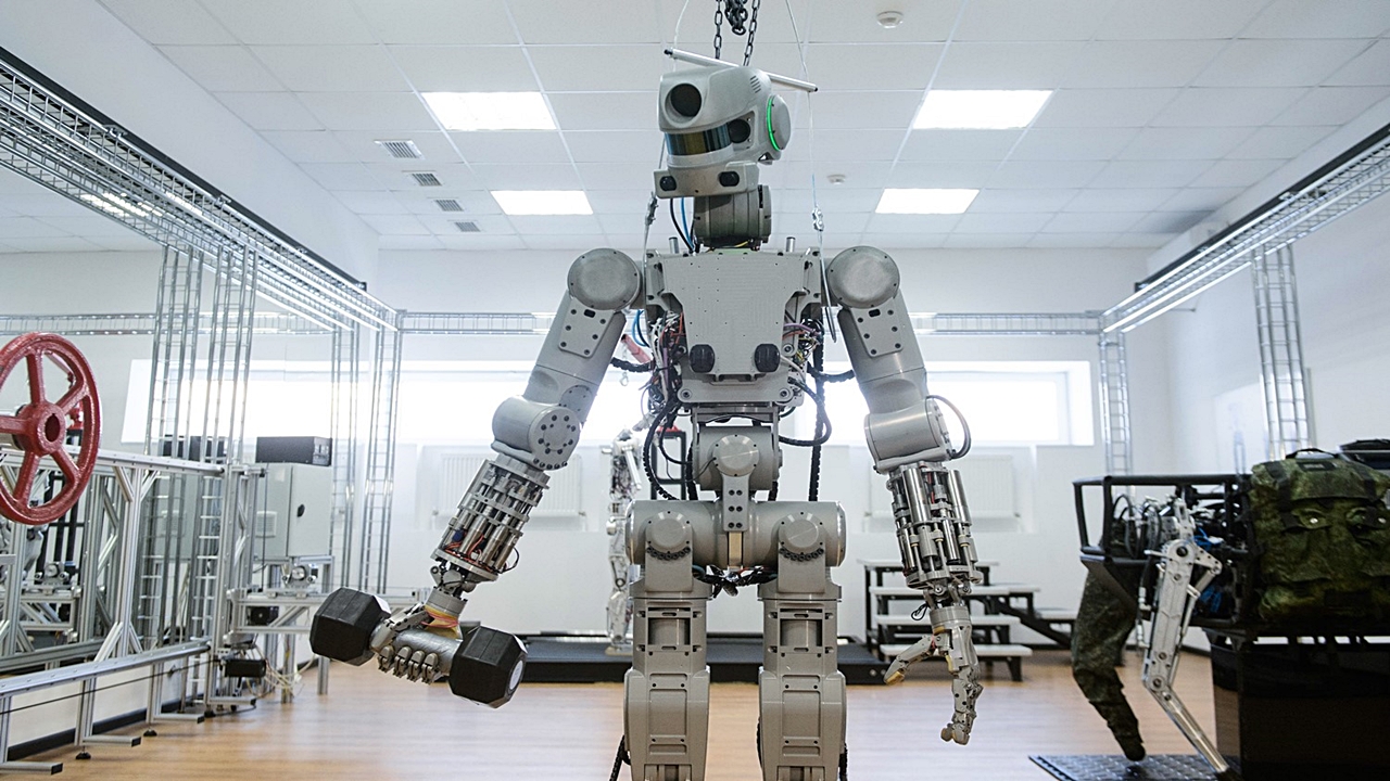 kaslı robotlar
