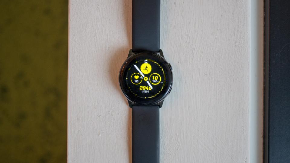 galaxy active watch with iphone