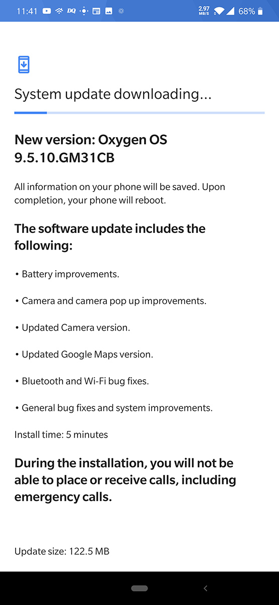 One Plus 7 Oxygen OS