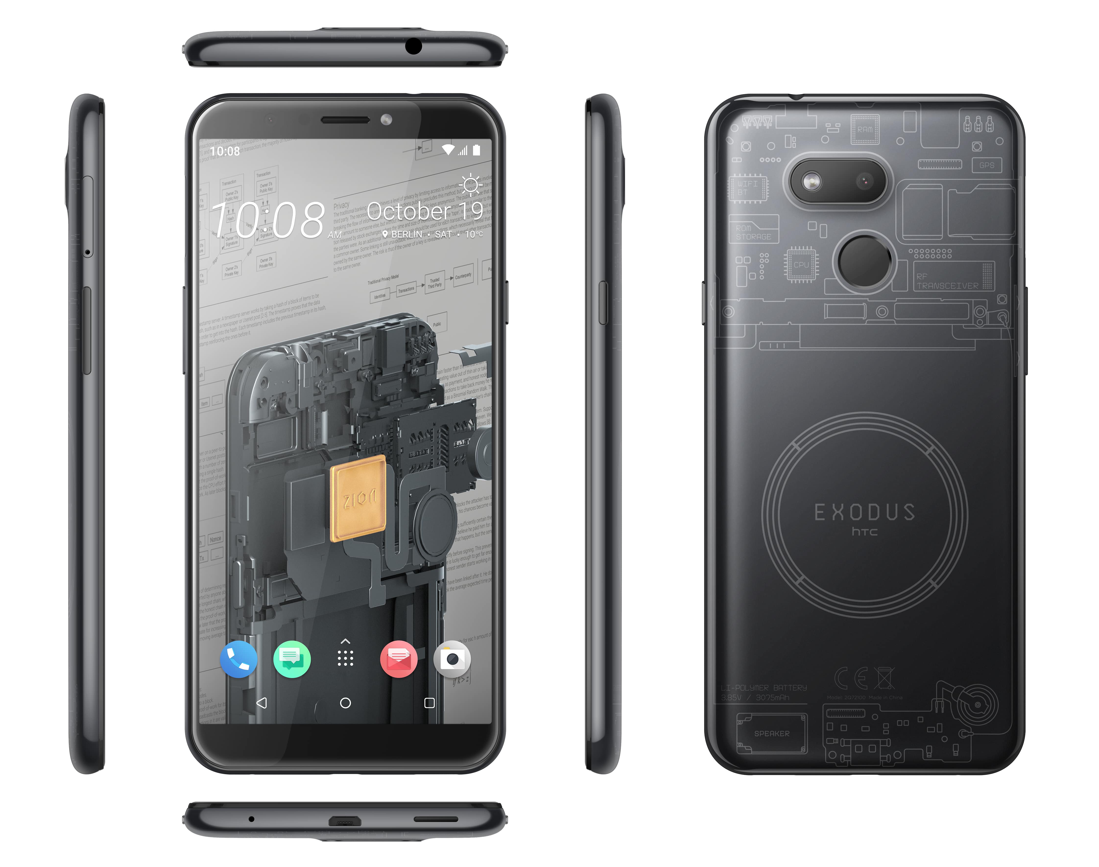 HTC Exodus 1s SnapDragon 435 işlemci ile gelecek