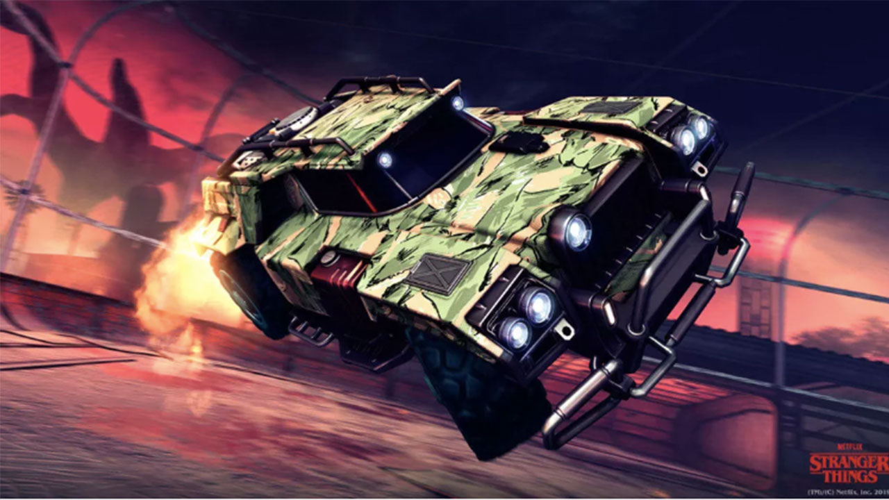 Rocket League Stranger Things temasi