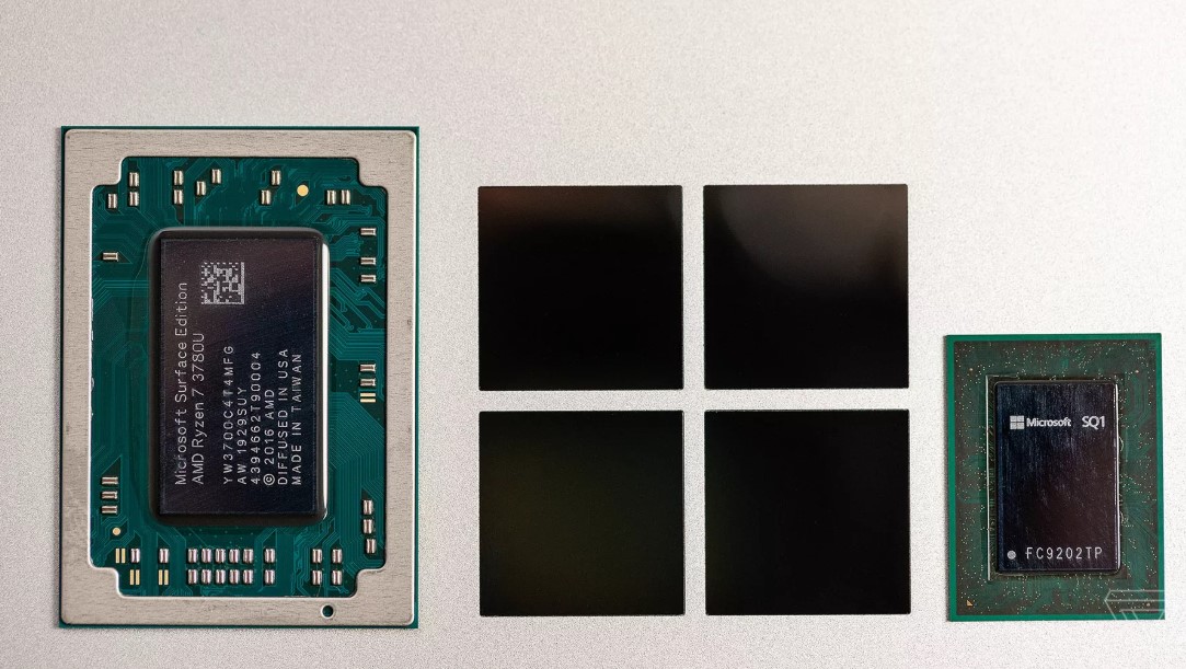 AMD Ryzen Surface Edition ve Qualcomm SQ1 işlemciler