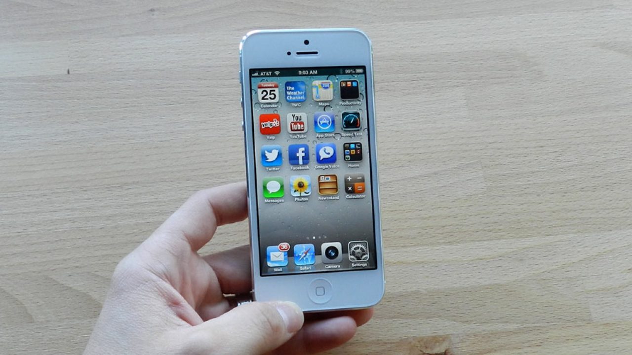iPhone 5 iOS 10.3.4 güncellemesi