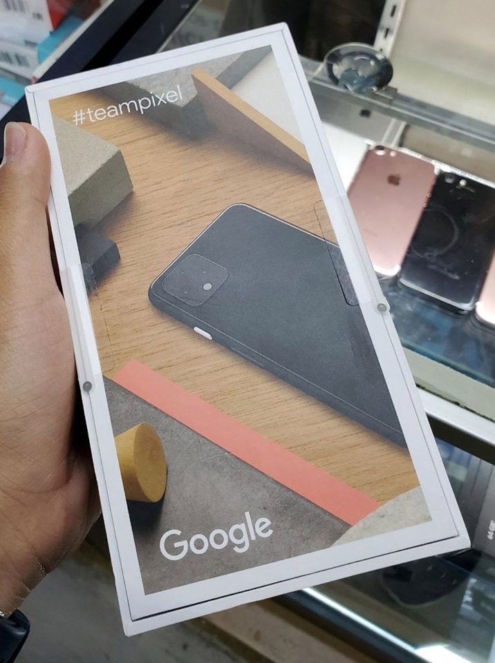 Google Pixel 4 kutu görselleri