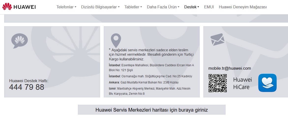 Huawei Türkiye Garantisi