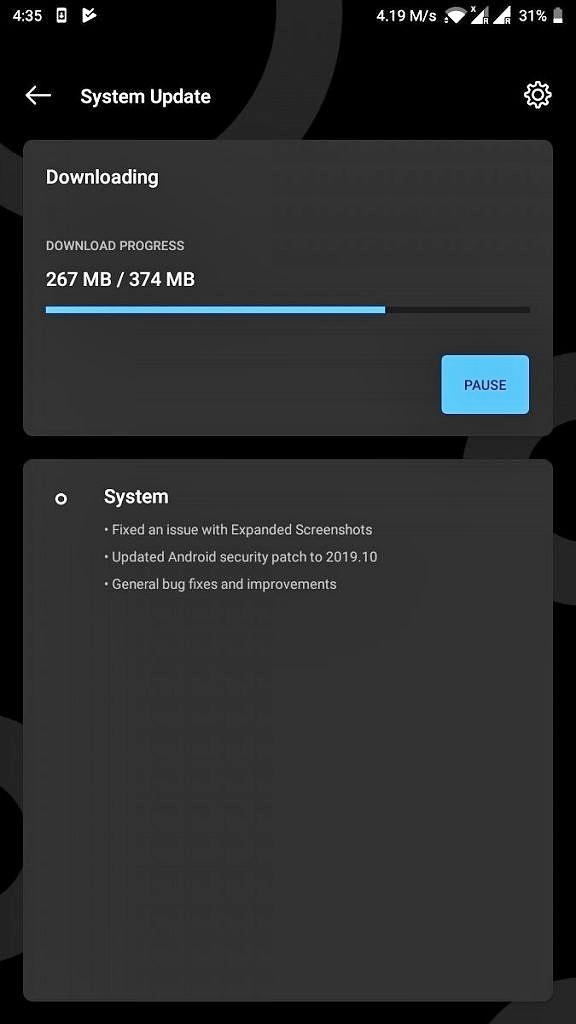 OxygenOS 9.0.9