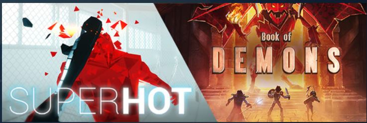 Steam hafta sonu indirimleri - Book of Demons ve SUPERHOT