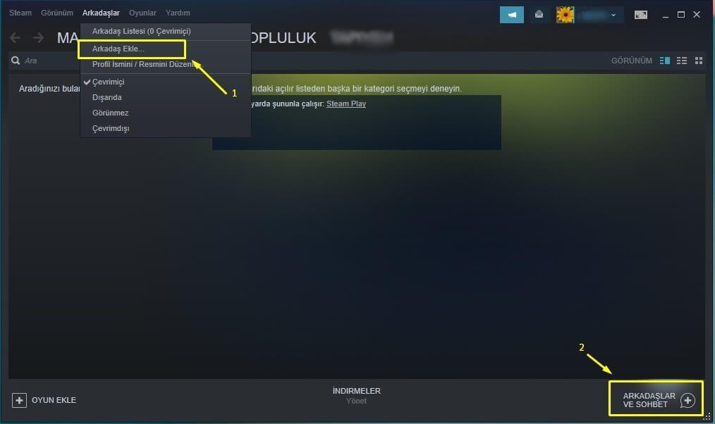 steam hesap oluştur adım adım