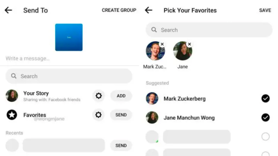 facebook favoriler