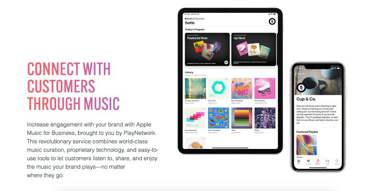 İşletmeler için Apple Music
